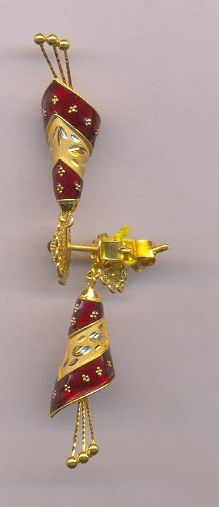 GOLD HANGING PLAIN FANCY