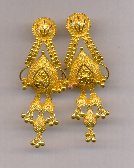 GOLD HANGING PLAIN FANCY