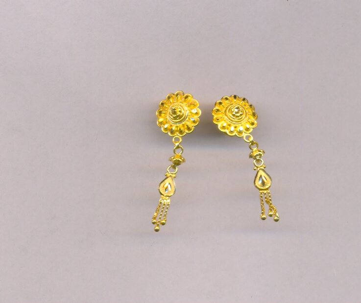GOLD HANGING PLAIN FANCY