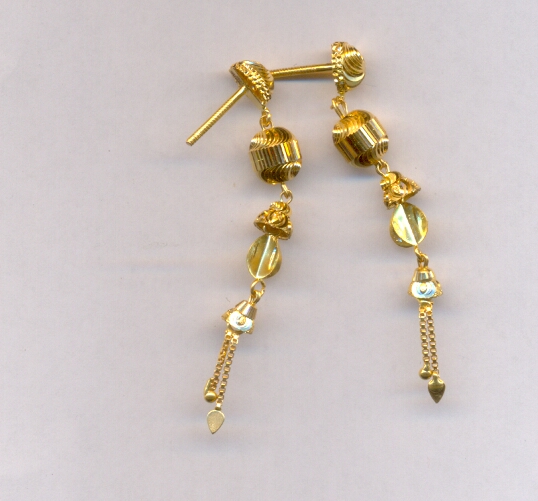 GOLD HANGING PLAIN FANCY