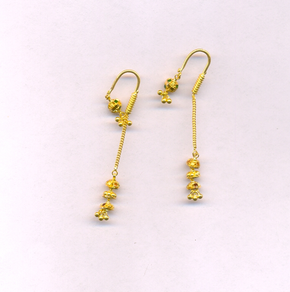 GOLD HANGING PLAIN FANCY