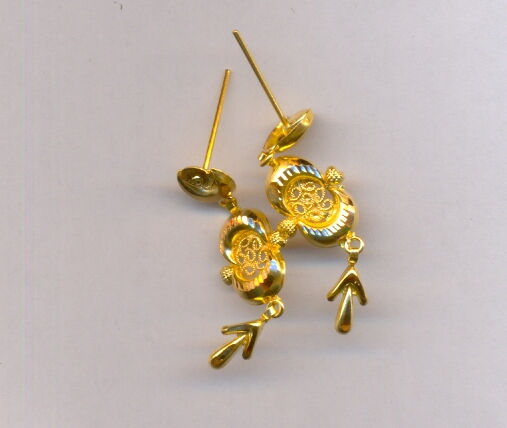 GOLD HANGING PLAIN FANCY