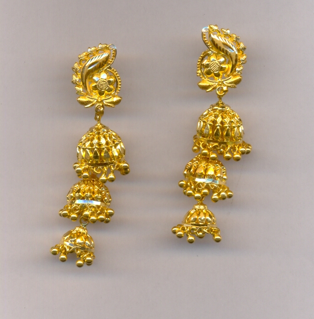 GOLD HANGING PLAIN FANCY