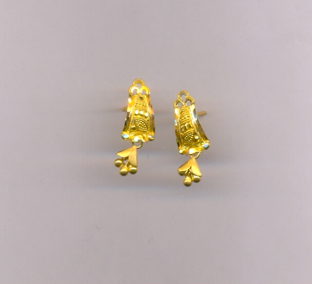 GOLD HANGING PLAIN FANCY