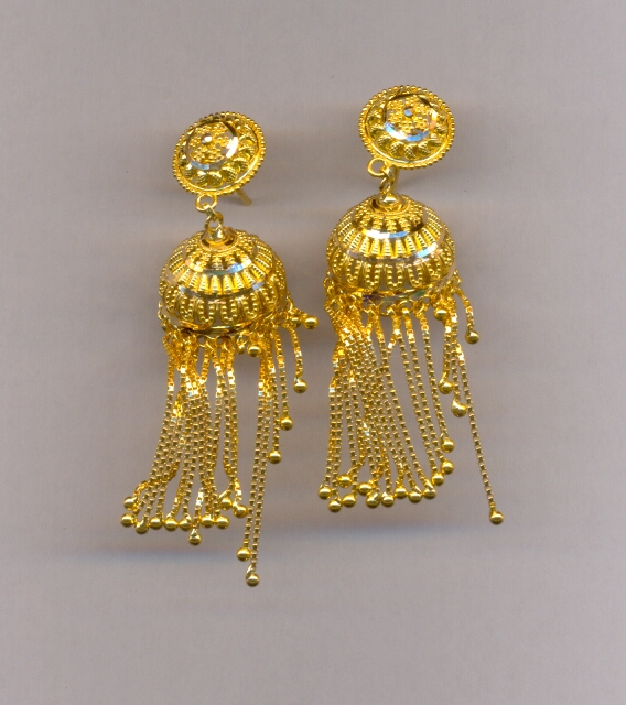 GOLD HANGING PLAIN FANCY