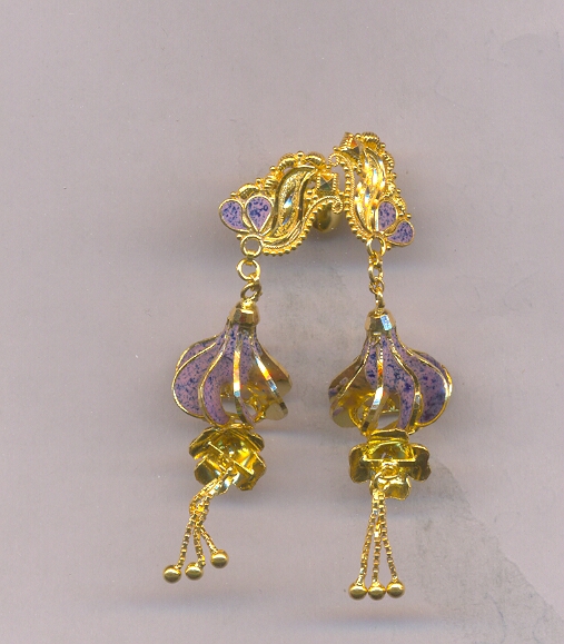 GOLD HANGING PLAIN FANCY