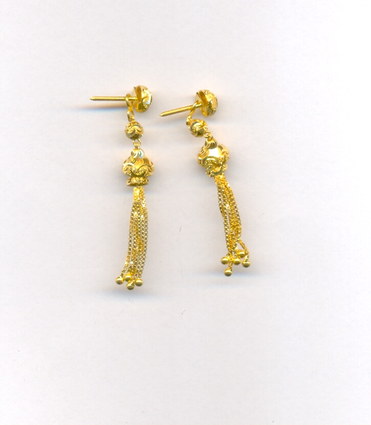 GOLD HANGING PLAIN FANCY