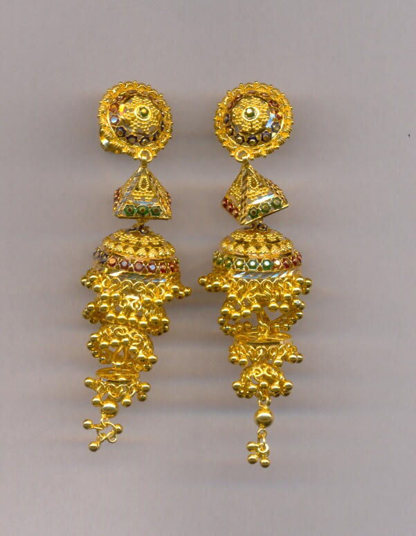 GOLD HANGING PLAIN FANCY