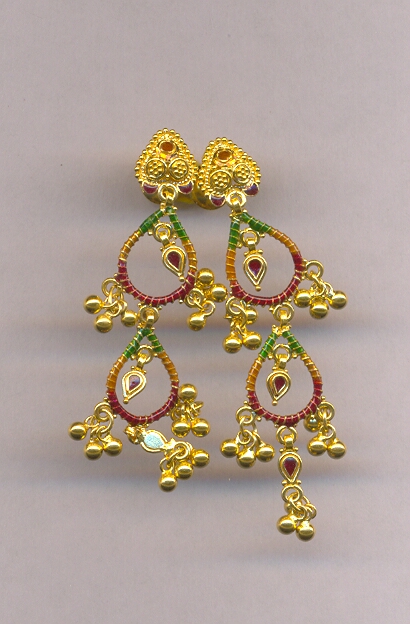 GOLD HANGING PLAIN FANCY