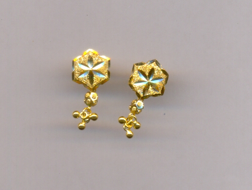 GOLD HANGING PLAIN FANCY