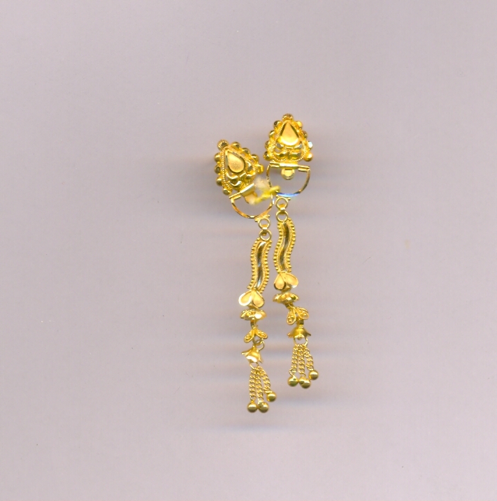 GOLD HANGING PLAIN FANCY