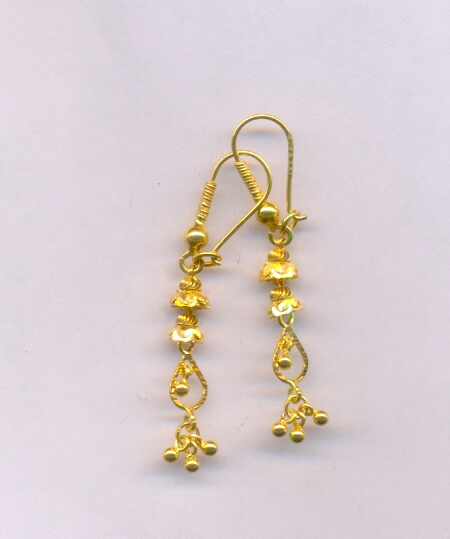 GOLD HANGING PLAIN FANCY