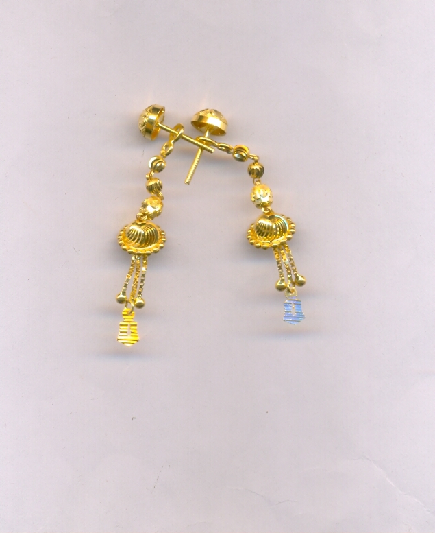 GOLD HANGING PLAIN FANCY