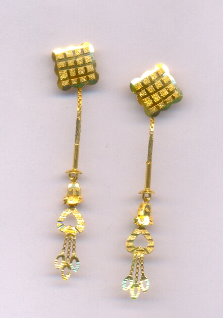 GOLD HANGING PLAIN FANCY