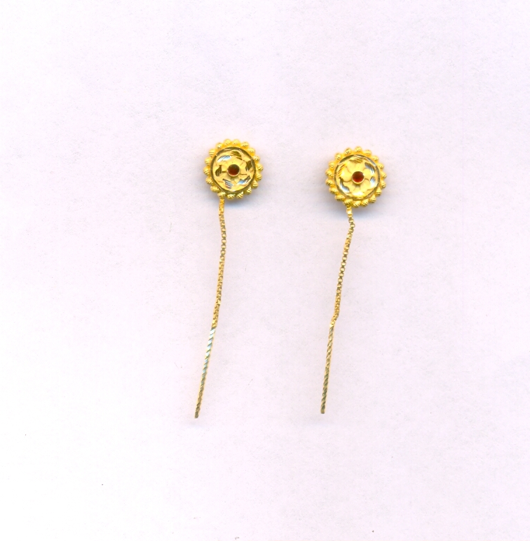 GOLD HANGING PLAIN FANCY