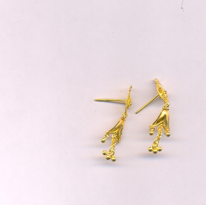 GOLD HANGING PLAIN FANCY