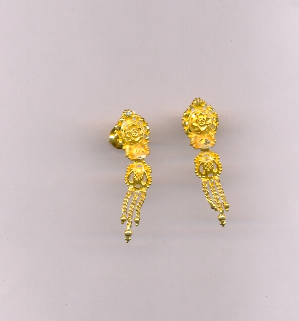 GOLD HANGING PLAIN FANCY