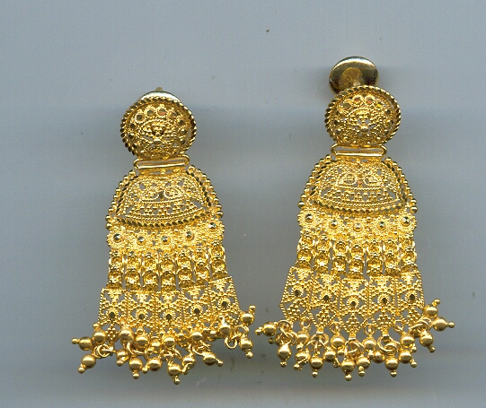 GOLD HANGING PLAIN FANCY