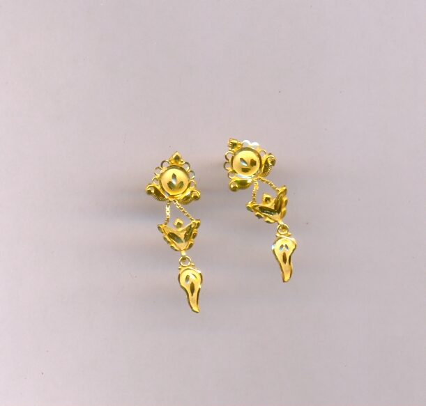 GOLD HANGING PLAIN FANCY