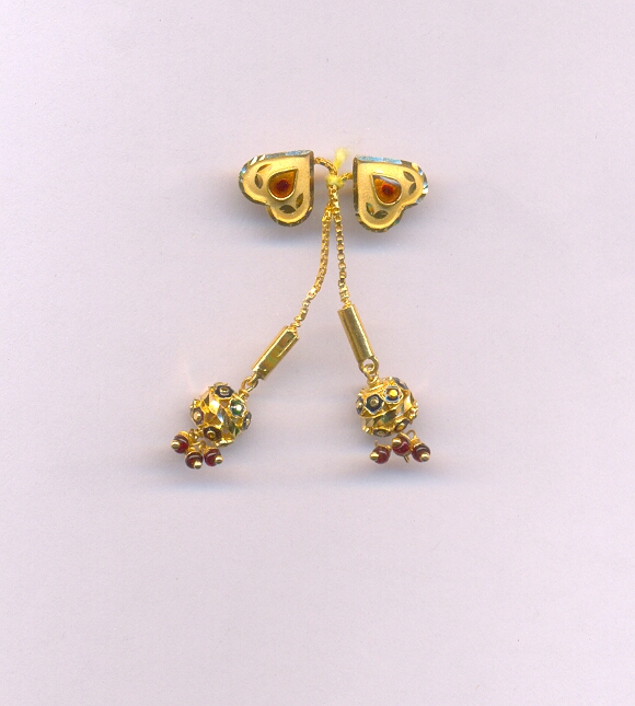 GOLD HANGING PLAIN FANCY