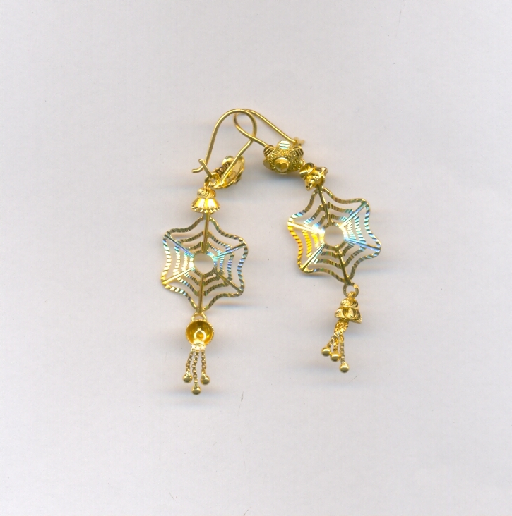 GOLD HANGING PLAIN FANCY