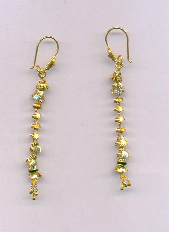 GOLD HANGING PLAIN FANCY