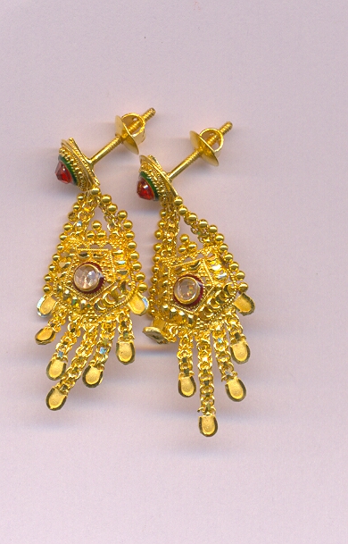 GOLD HANGING PLAIN FANCY