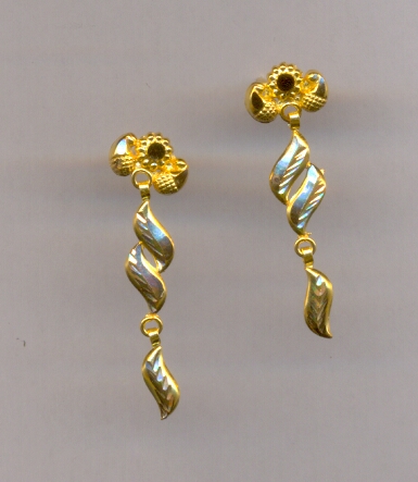 GOLD HANGING PLAIN FANCY