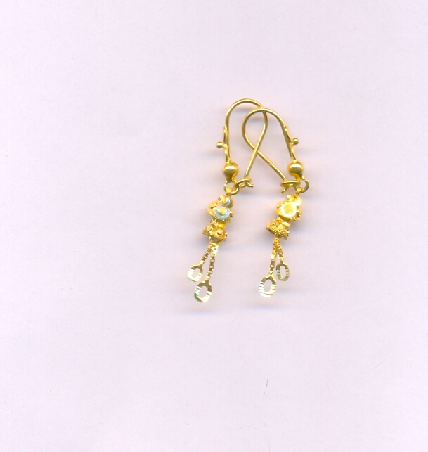 GOLD HANGING PLAIN FANCY