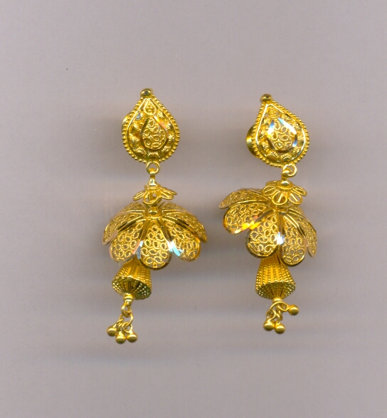 GOLD HANGING PLAIN FANCY