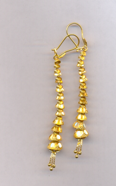 GOLD HANGING PLAIN FANCY