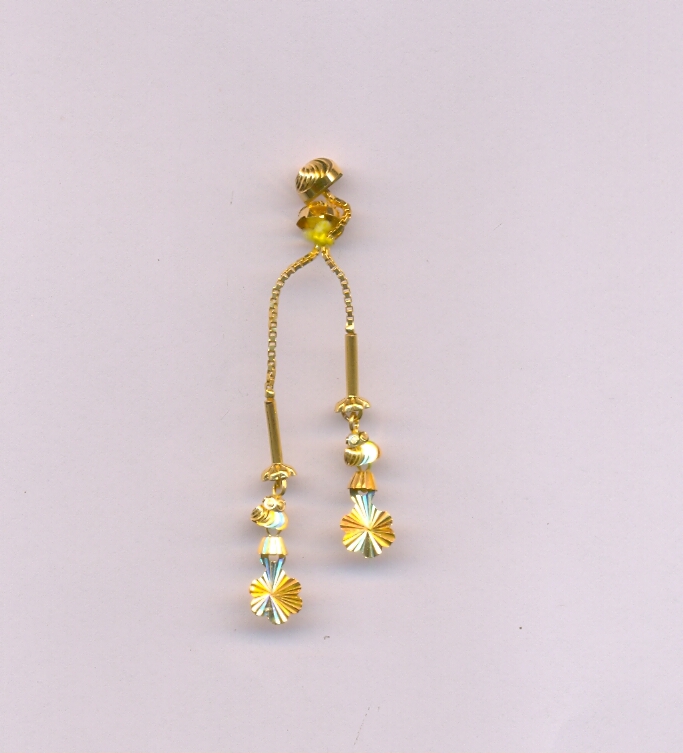GOLD HANGING PLAIN FANCY
