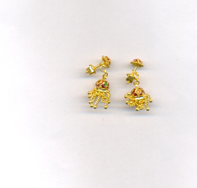 GOLD HANGING PLAIN FANCY