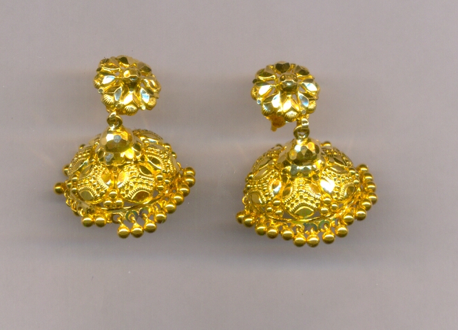 GOLD HANGING PLAIN FANCY