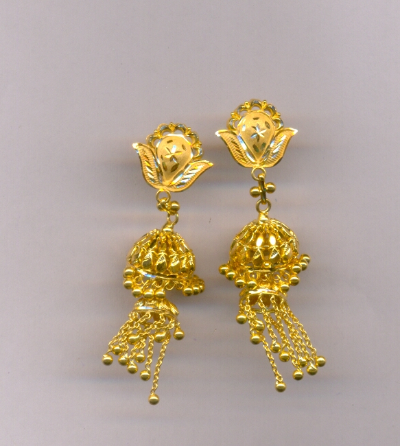 GOLD HANGING PLAIN FANCY