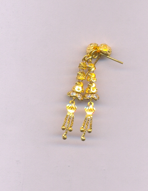 GOLD HANGING PLAIN FANCY
