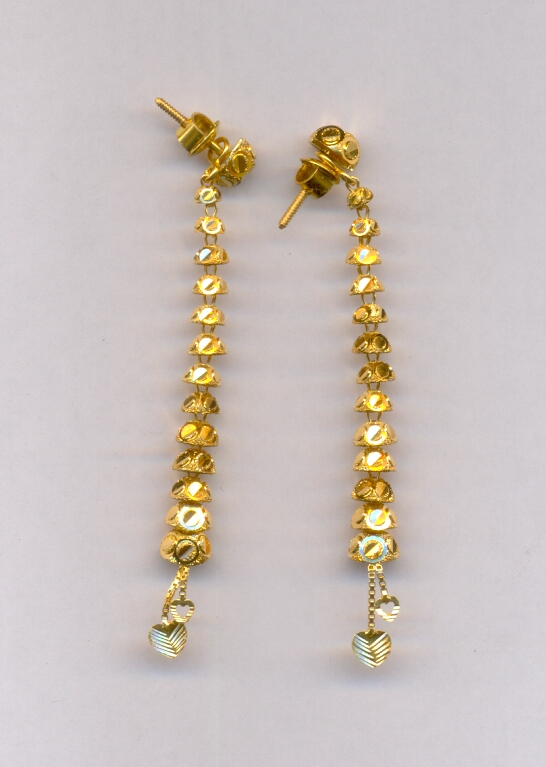 GOLD HANGING PLAIN FANCY