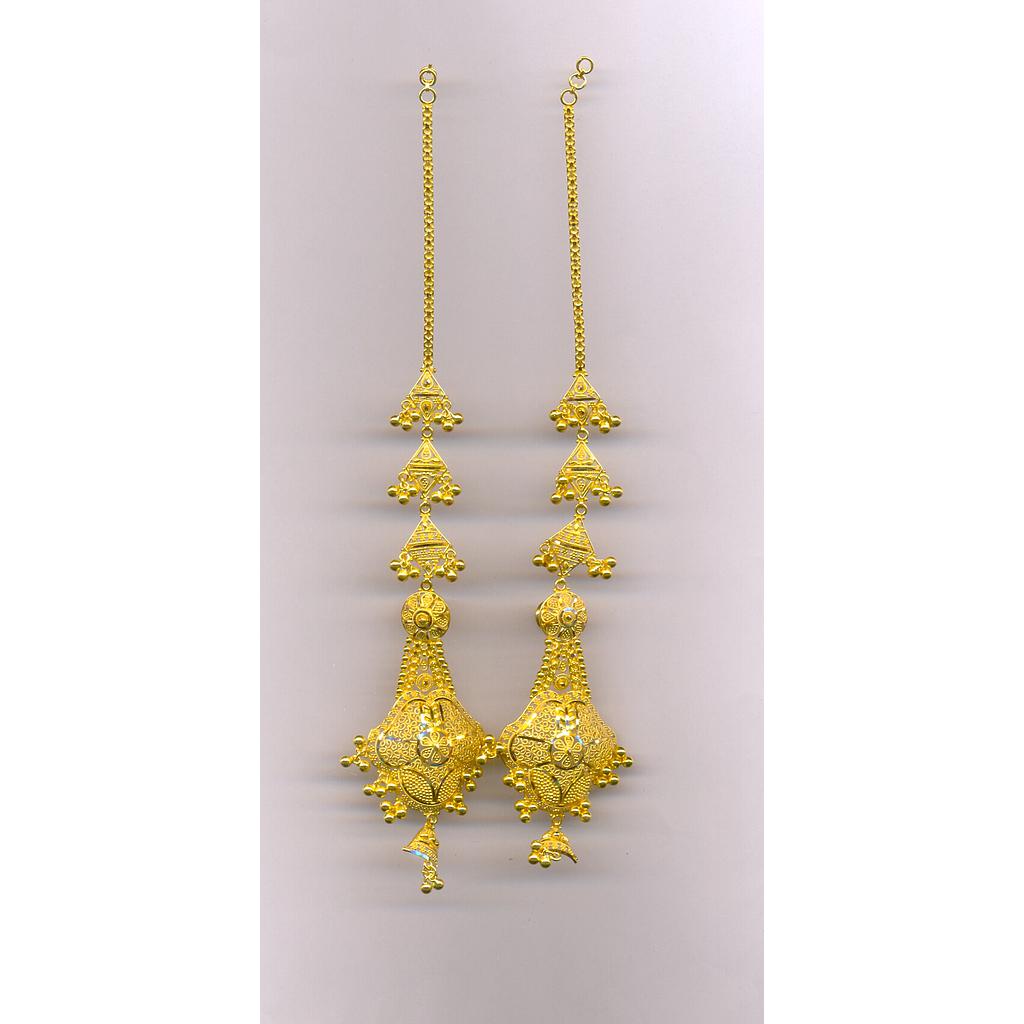 GOLD HANGING PLAIN FANCY