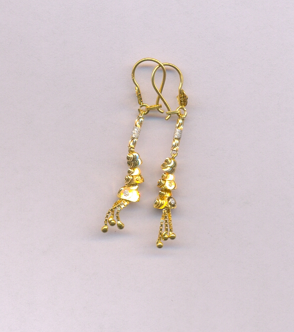 GOLD HANGING PLAIN FANCY