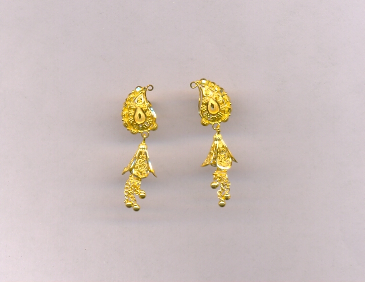 GOLD HANGING PLAIN FANCY