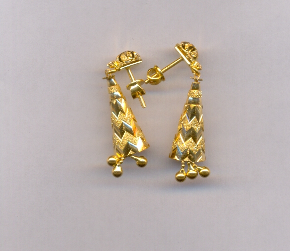 GOLD HANGING PLAIN FANCY