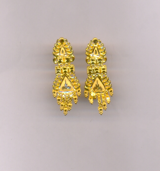 GOLD HANGING PLAIN FANCY