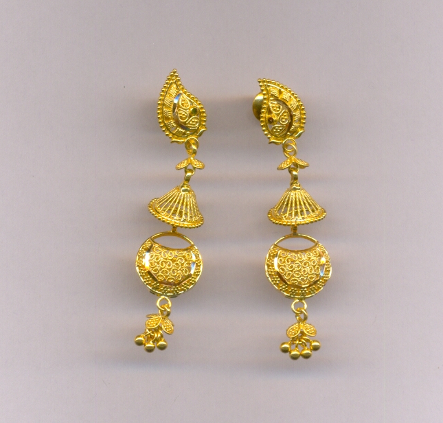 GOLD HANGING PLAIN FANCY