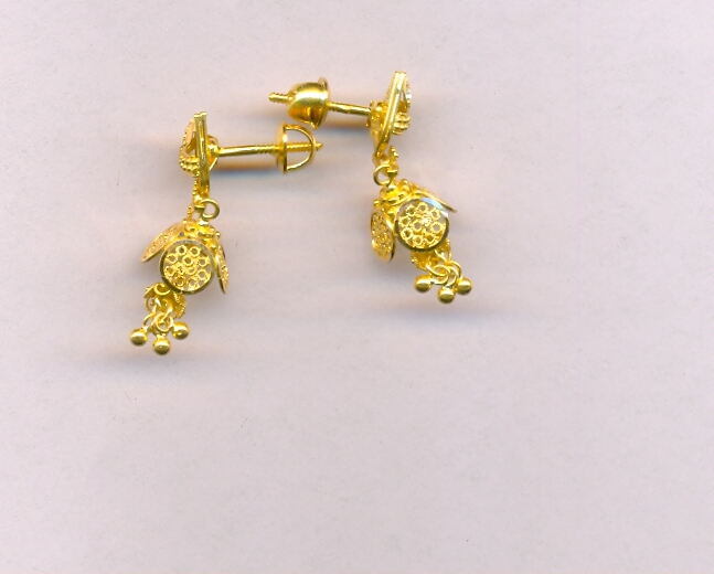 GOLD HANGING PLAIN FANCY