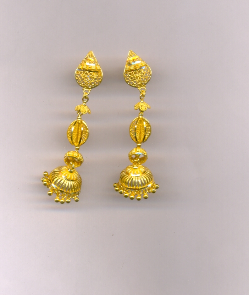 GOLD HANGING PLAIN FANCY
