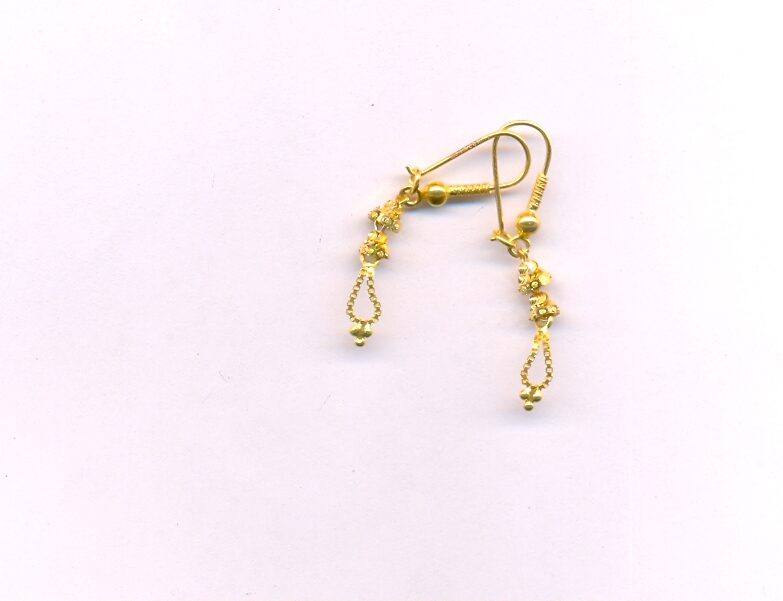 GOLD HANGING PLAIN FANCY