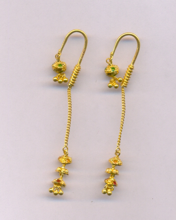 GOLD HANGING PLAIN FANCY