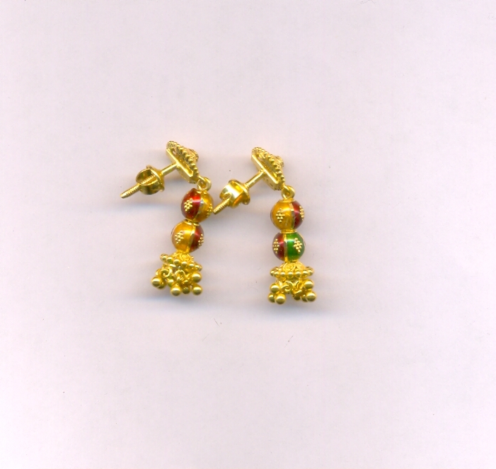 GOLD HANGING PLAIN FANCY