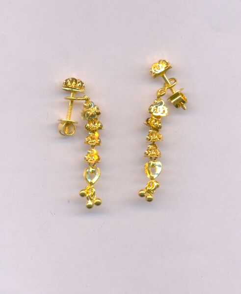 GOLD HANGING PLAIN FANCY