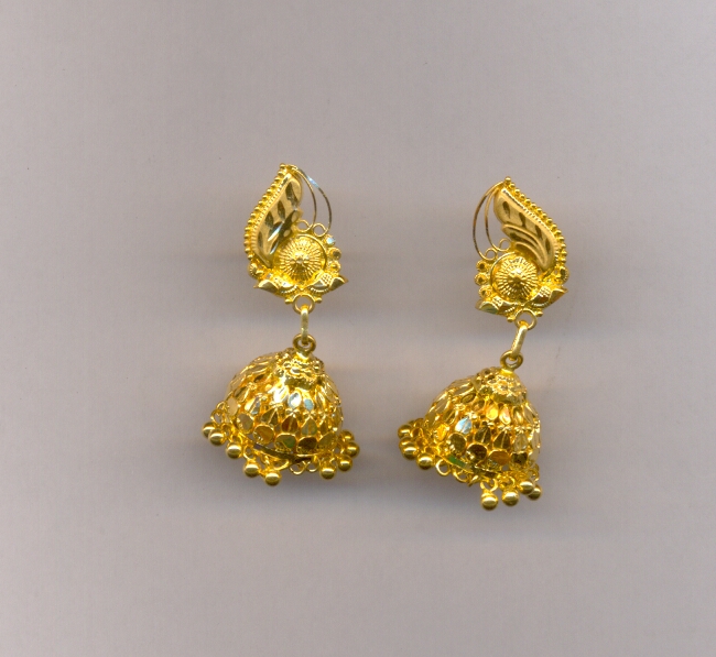 GOLD HANGING PLAIN FANCY